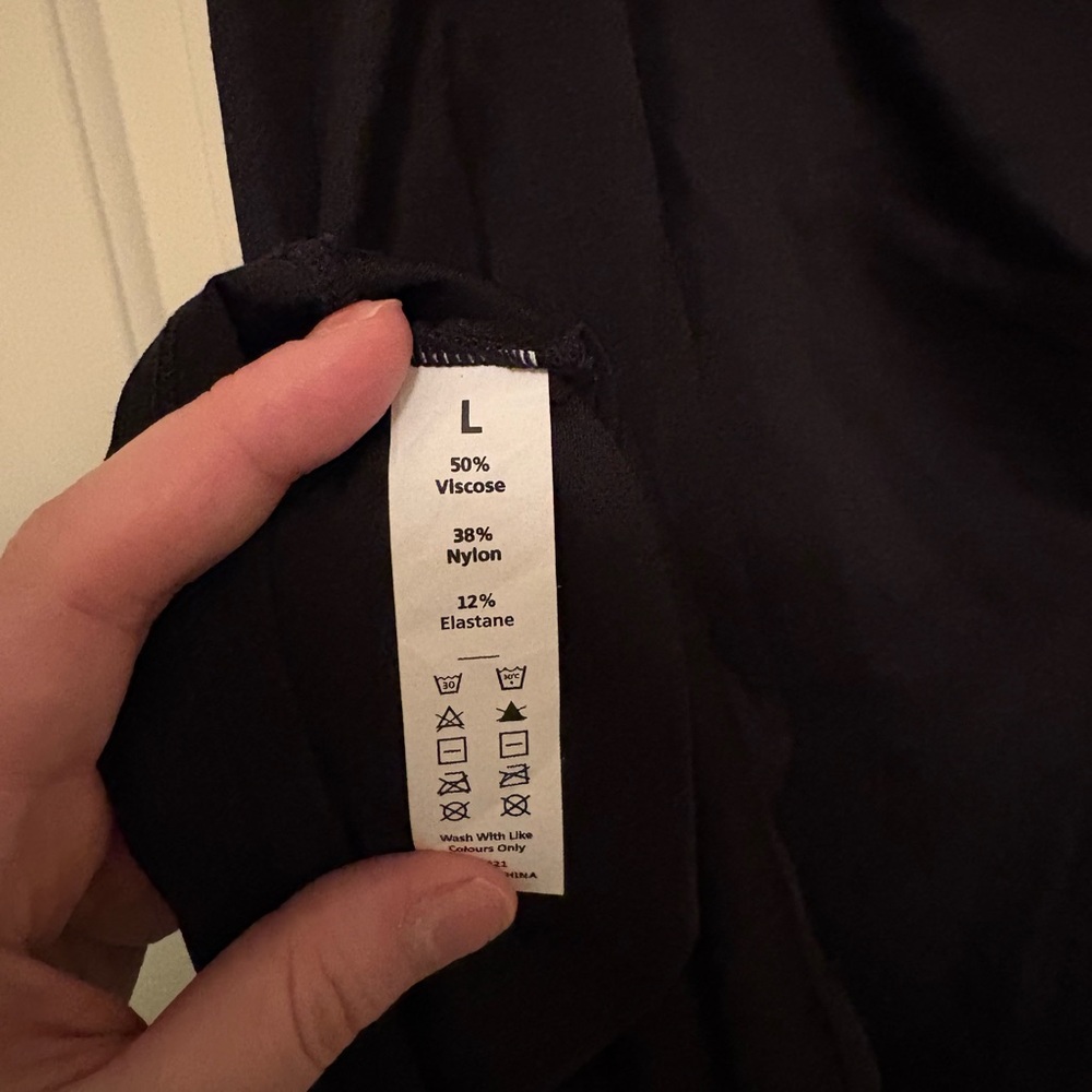 Halara Black Women's Athletic Dress - Picture 6 of 6